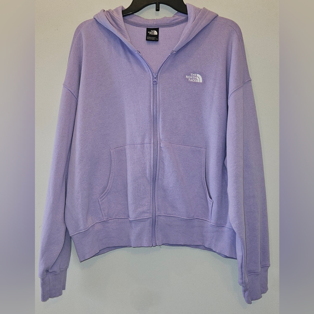 The North Face Women's Lavender Zip-Up Hoodie
